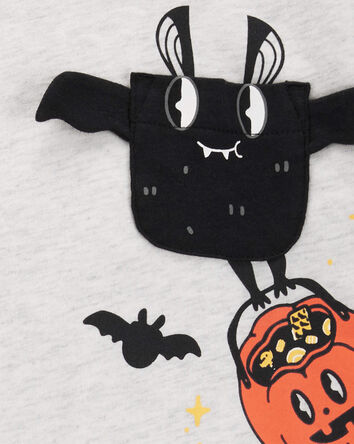 Toddler 2-Piece Halloween Bat Tee & Jogger Set, 