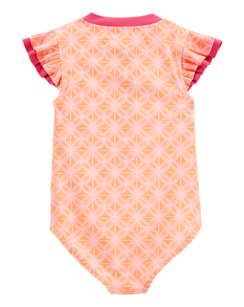 Toddler Disney© Moana 1-Piece Swimsuit - Orange, 