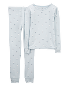 Kid 2-Piece Sailboat PurelySoft Pajamas, image 1 of 5 slides