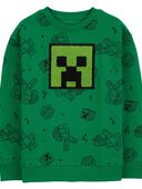 Green - Kid Minecraft Sweatshirt