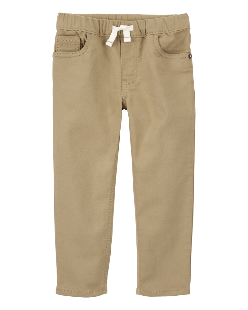 Baby Knit-Like Denim Pants, image 1 of 4 slides