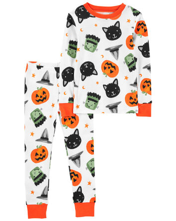 Toddler 2-Piece Halloween 100% Snug Fit Cotton Pajamas, 
