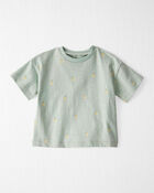Baby Organic Cotton Pineapple-Print Tee, image 1 of 4 slides