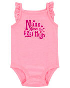 Baby Nana Sleeveless Bodysuit, image 1 of 3 slides