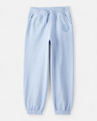 Girls French Terry Joggers - Blue, image 1 of 4 slides
