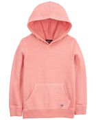 Kid French Terry Lined Hooded Pullover, image 1 of 3 slides