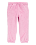 Toddler Velour Joggers - Pink, image 4 of 6 slides