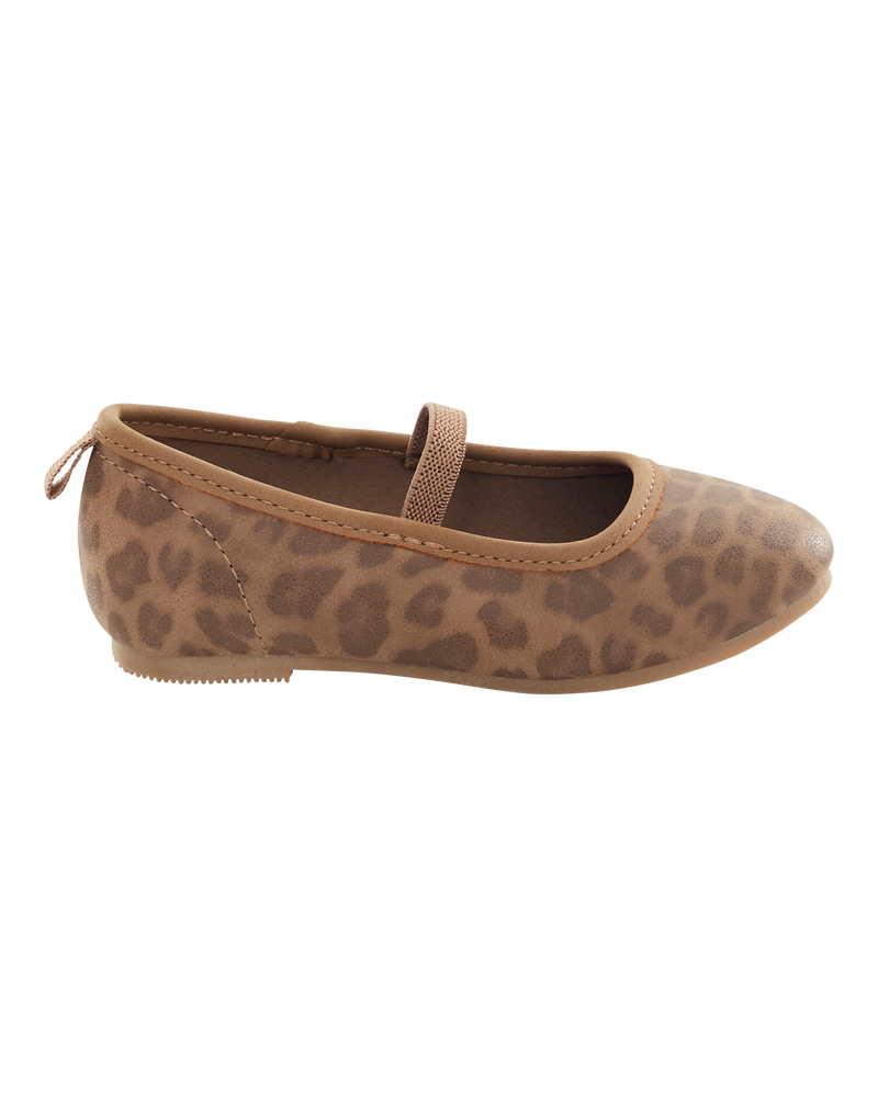 Toddler Leopard Ballet Flats, image 2 of 6 slides