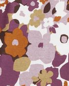 Baby 4-Pack Long-Sleeve Floral & Polka Dot Bodysuits, image 4 of 7 slides