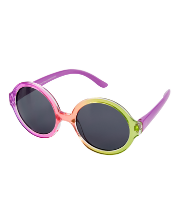Kid Ombré Round Sunglasses, 
