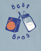 Baby Best Bros Bodysuit, image 4 of 5 slides