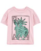 Kid Keith Haring™ Boxy Fit Graphic Tee, image 1 of 2 slides