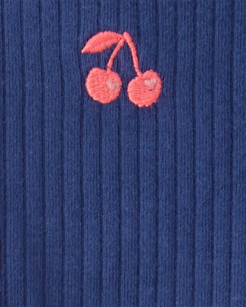 Baby Girl 2-Pack Long-Sleeve Tops - Blue/Pink, image 5 of 6 slides