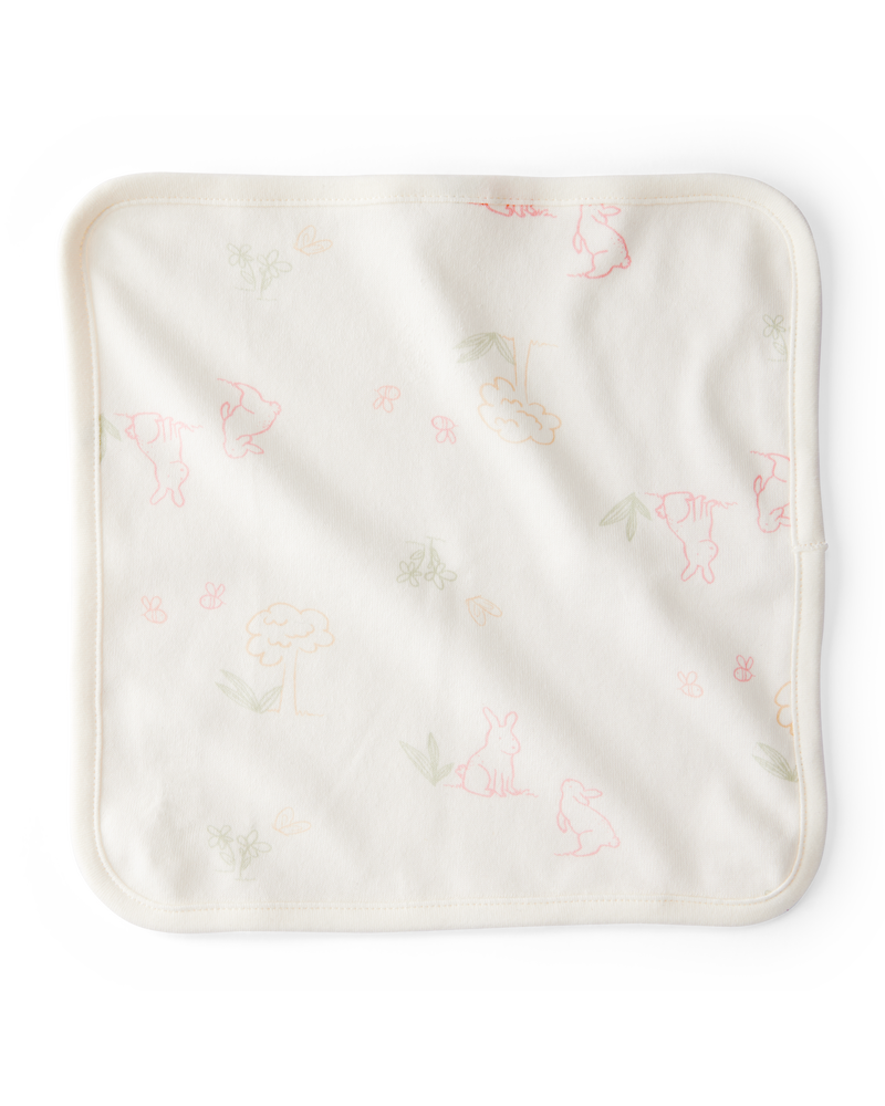 Baby 6-Pack Wash Cloths - Pink, image 2 of 2 slides