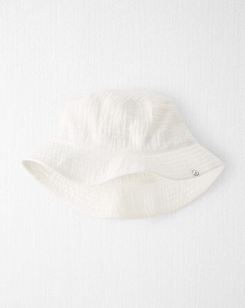 Toddler Organic Cotton Gauze Hat, 