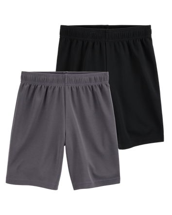 Kid 2-Pack Active Mesh Shorts, 