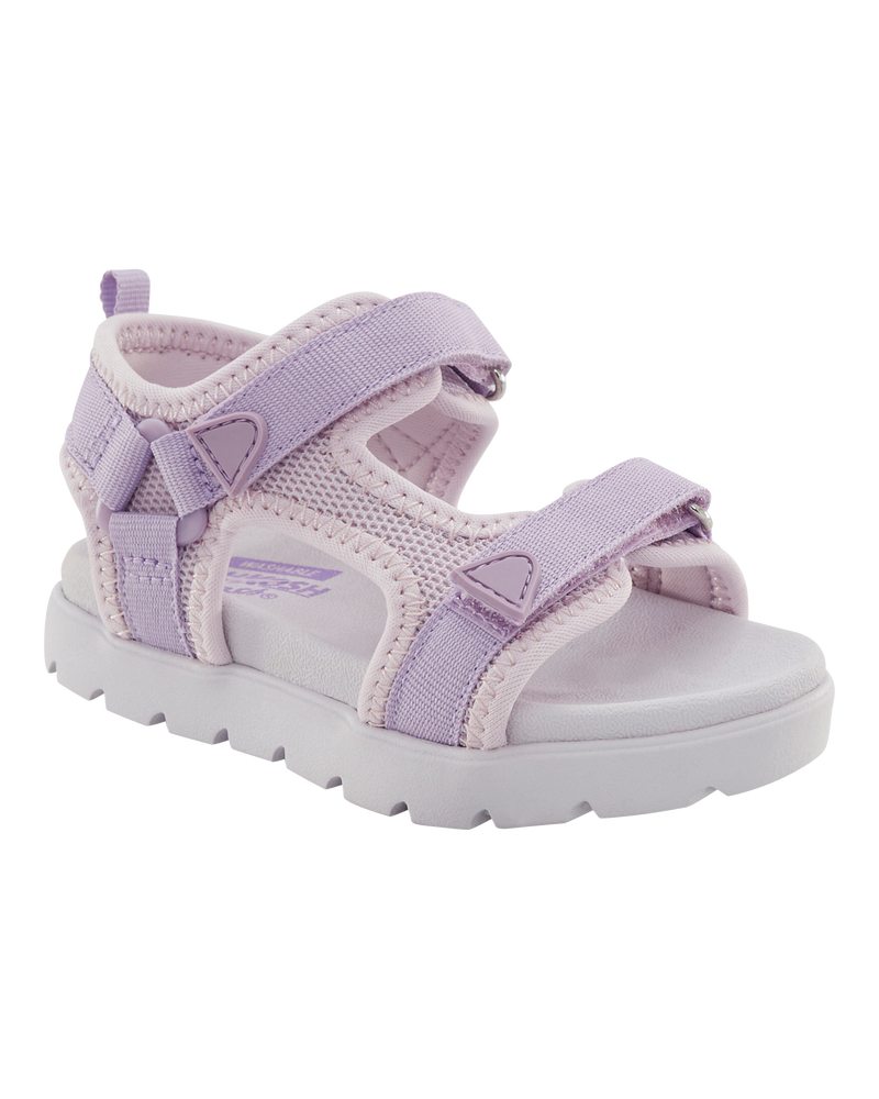 Toddler Casual Girl Sandals - Purple, image 1 of 7 slides