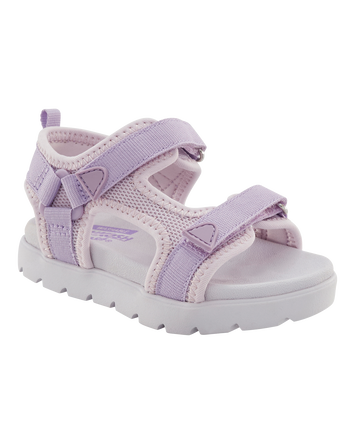 Toddler Casual Girl Sandals - Purple, 