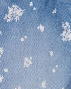 Baby Paperbag Waist Jeans - Blue, image 3 of 4 slides