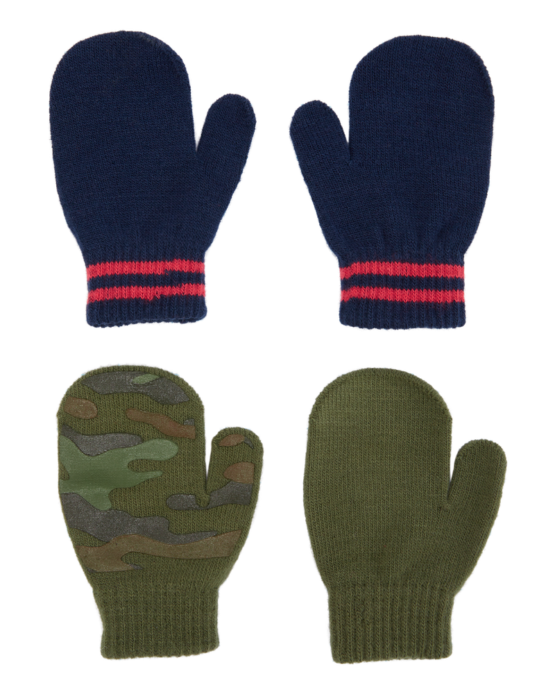 Toddler 2-Pack Gripper Mittens, image 2 of 3 slides