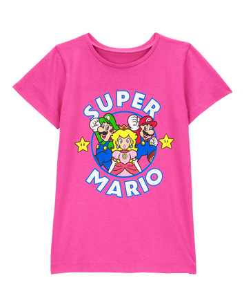Kid Super Mario™ Short-Sleeve Graphic Tee - Pink, 