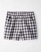Toddler 2-Piece Ruffle Top & Gingham Shorts Set
, image 5 of 6 slides