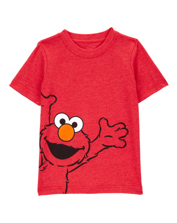 Toddler Sesame Street™ Elmo Short-Sleeve Graphic Tee - Red, 
