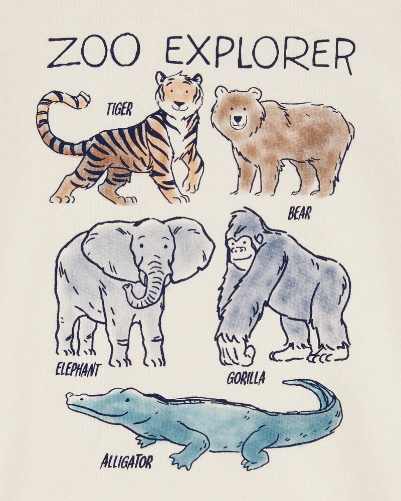 Toddler Zoo Explorer Graphic Tee, image 2 of 3 slides