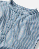Baby 2-Pack Organic Cotton Rompers, image 2 of 5 slides