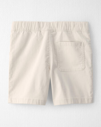 Boys Organic Cotton Twill Shorts, 