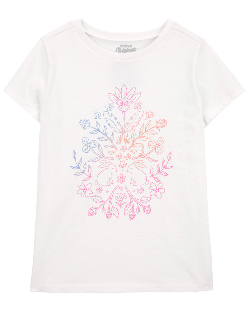Kid Rainbow Bunnies Graphic Tee, image 1 of 3 slides