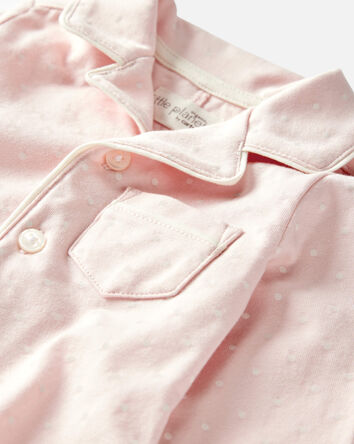 Baby Organic Cotton Coat Style One Piece, 