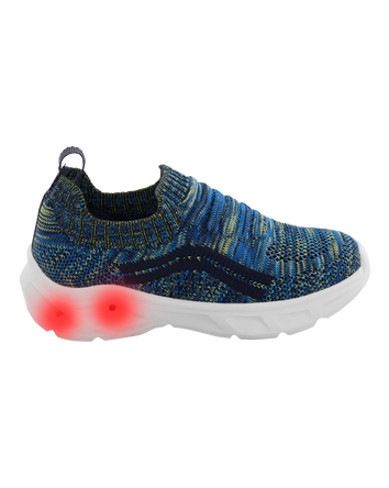 Toddler Light-Up Recycled Knit Slip-On Shoes, 