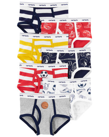 Kid 14-Pack Cotton Briefs, 