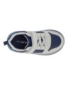 Toddler Light-Up Casual Sneakers - White/Navy, image 5 of 8 slides