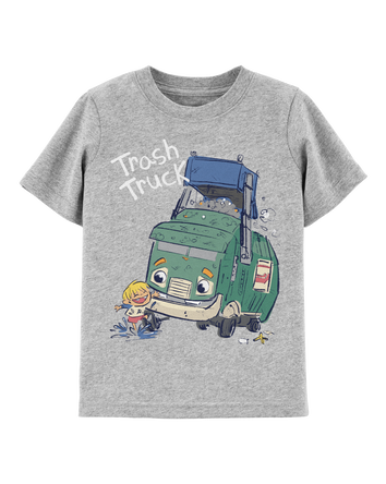 Toddler Trash Truck™ Short-Sleeve Graphic Tee - Green , 
