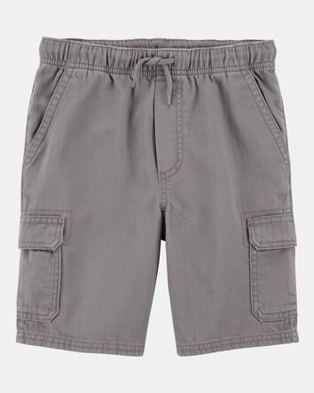 Kid Cargo Utility Shorts - Grey, 