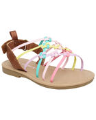 Toddler Rainbow Strap Sandals, image 1 of 6 slides