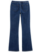 Kid Flare Pull-On Denim Jeans, image 2 of 4 slides
