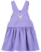 Baby Tie-Front Jumper Dress, image 2 of 4 slides