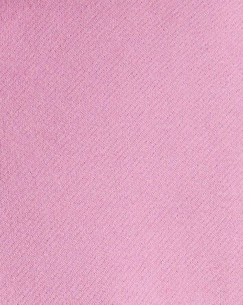 Toddler Girl Long-Sleeve Quarter-Zip Pullover Sweatshirt - Pink, 