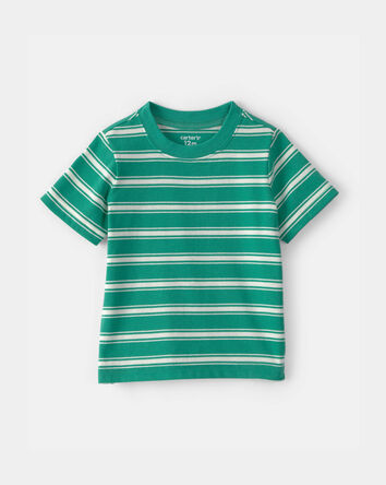 Baby Striped T-Shirt - Green, 