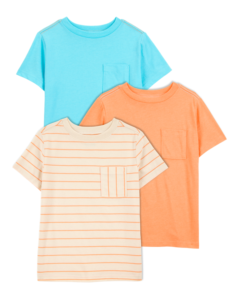 Kid 3-Pack Short-Sleeve Tees, image 1 of 7 slides