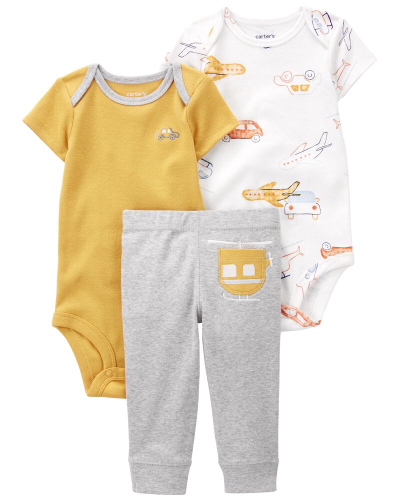 Baby 3-Piece Helicopter Little Character Set, image 1 of 5 slides