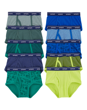 Kid 10-Pack Cotton Briefs Underwear
, 