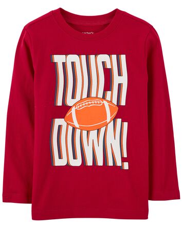 Toddler Touchdown Football Graphic Tee, 