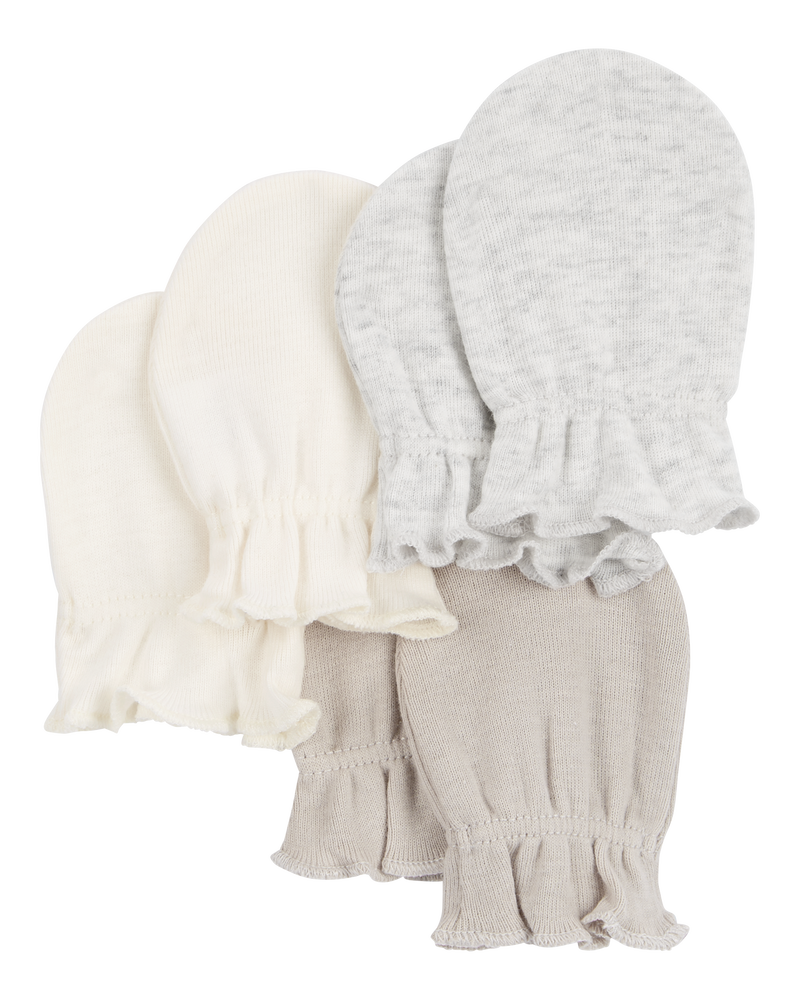 Baby 3-Pack Mittens, image 1 of 2 slides