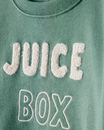 Toddler Boy Juice Box Crew Long-Sleeve Tee & Pant Set - Green, 