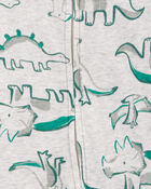 Baby 2-Pack 2-Way Zip Sleep & Play Pajamas, image 2 of 5 slides