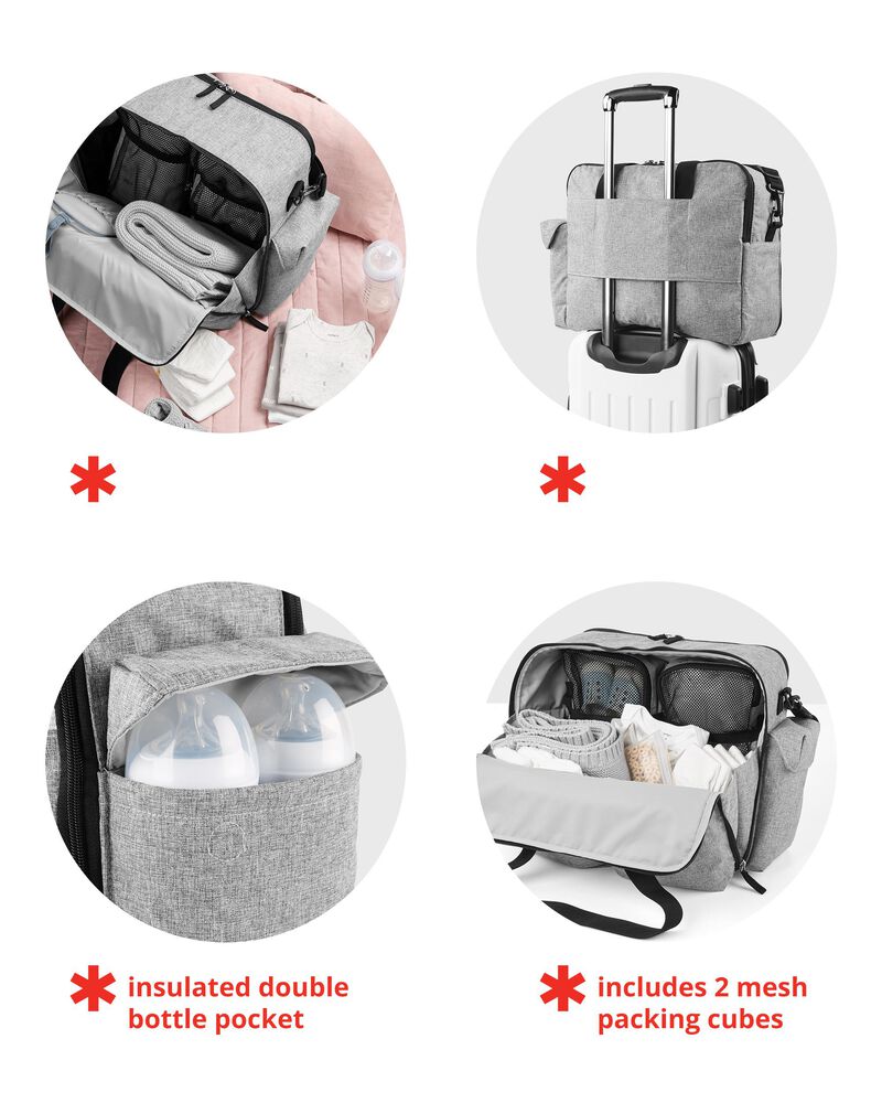 Duo Weekender Diaper Bag, image 3 of 11 slides
